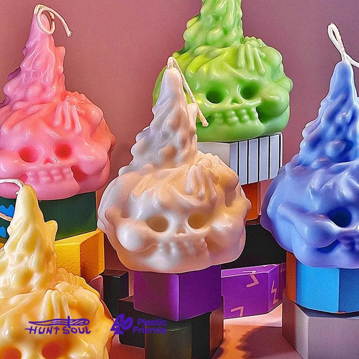treasure mountain scented candle by plastic friends