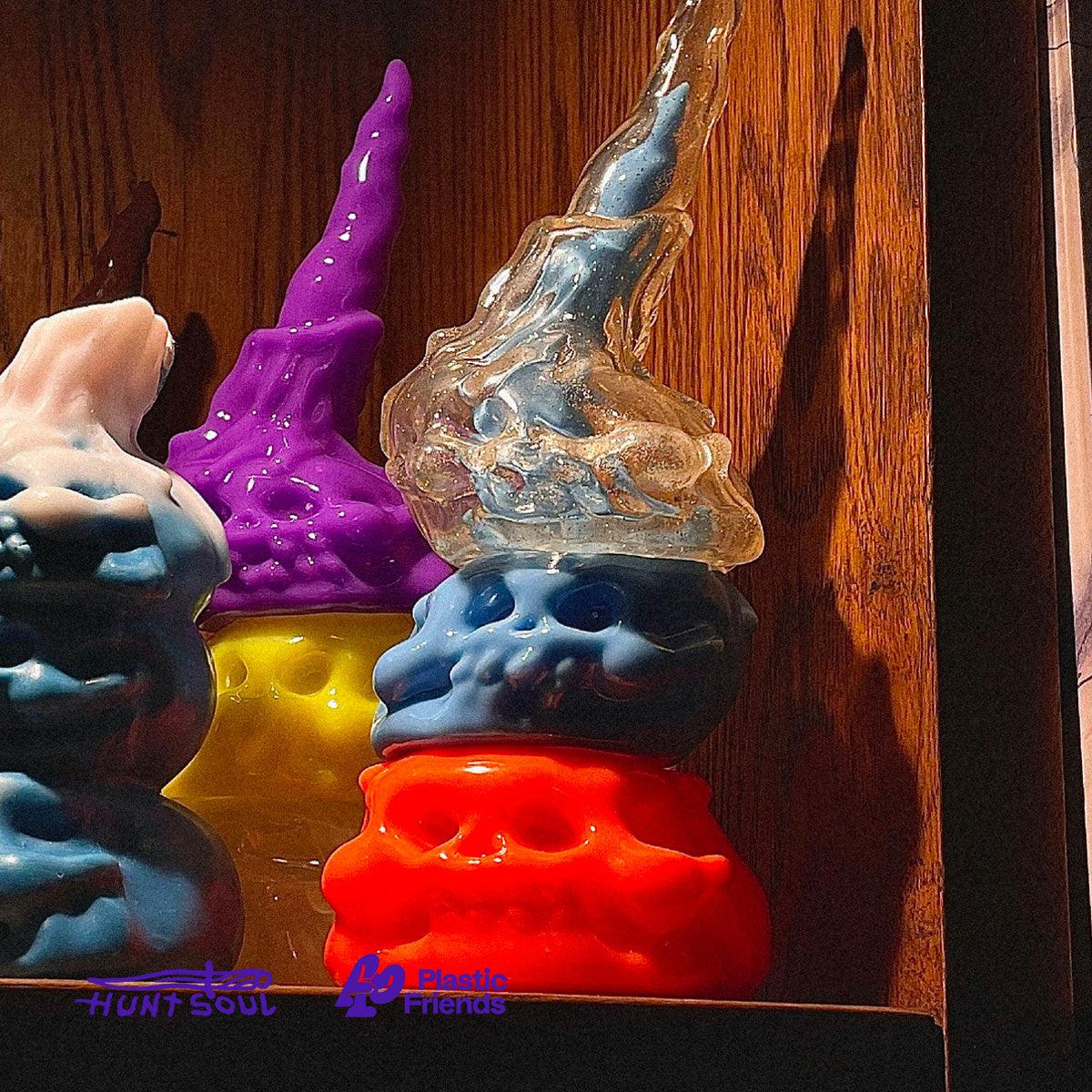 An art toy inspired by the original work from Hunt Soul & Plastic Friends