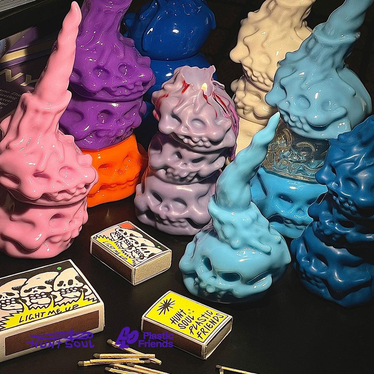 An art toy inspired by the original work from Hunt Soul & Plastic Friends
