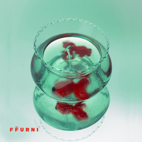 Goldfish tank candle by FFURNI 