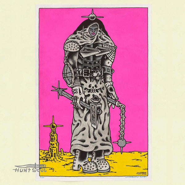 Warrior Woman artwork by Huntsoul depicting a strong female figure